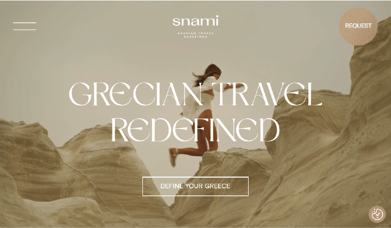 Lime Creative--Snami travel website