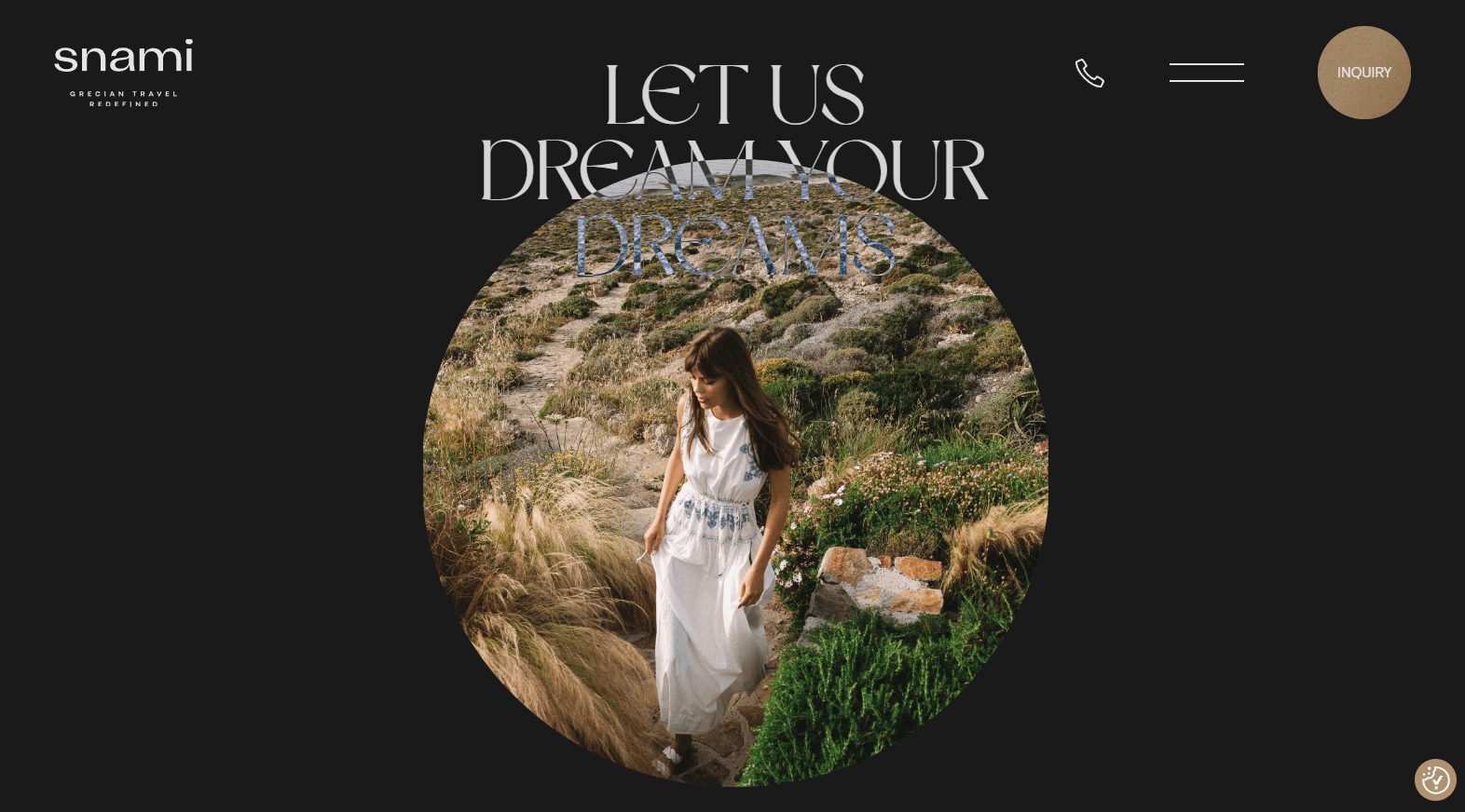 Lime Creative--Snami travel website