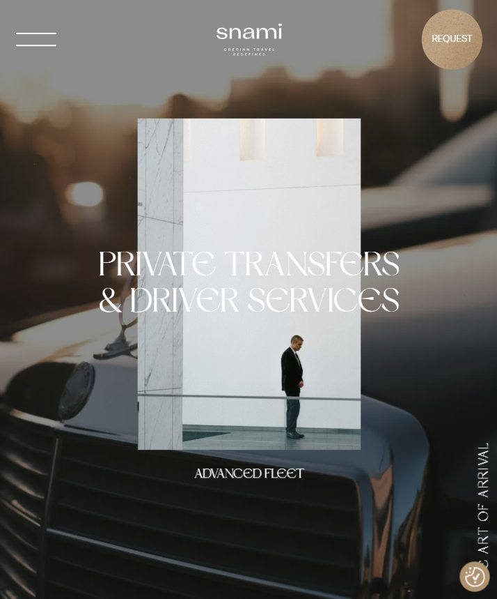 Lime Creative--Snami travel website