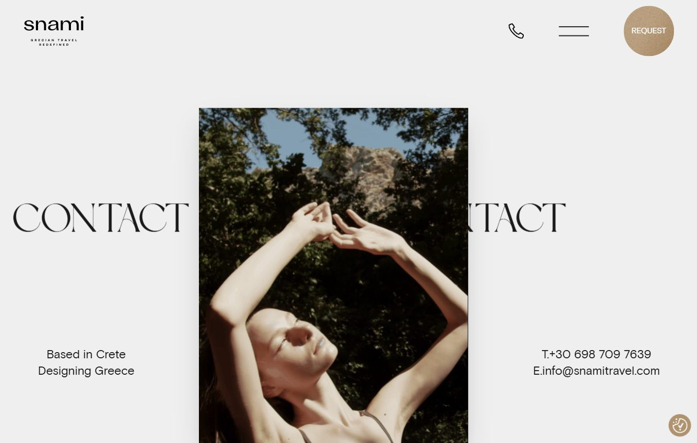 Lime Creative--Snami travel website